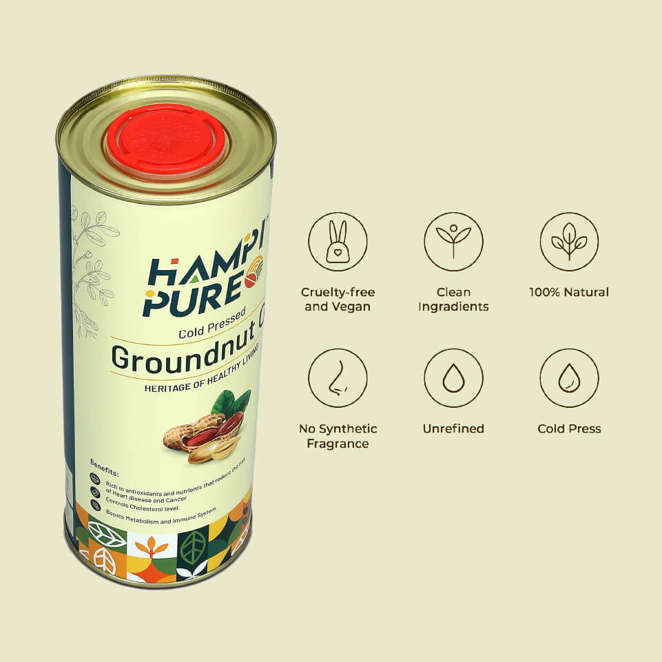 Groundnut Oil 1Ltr Tin