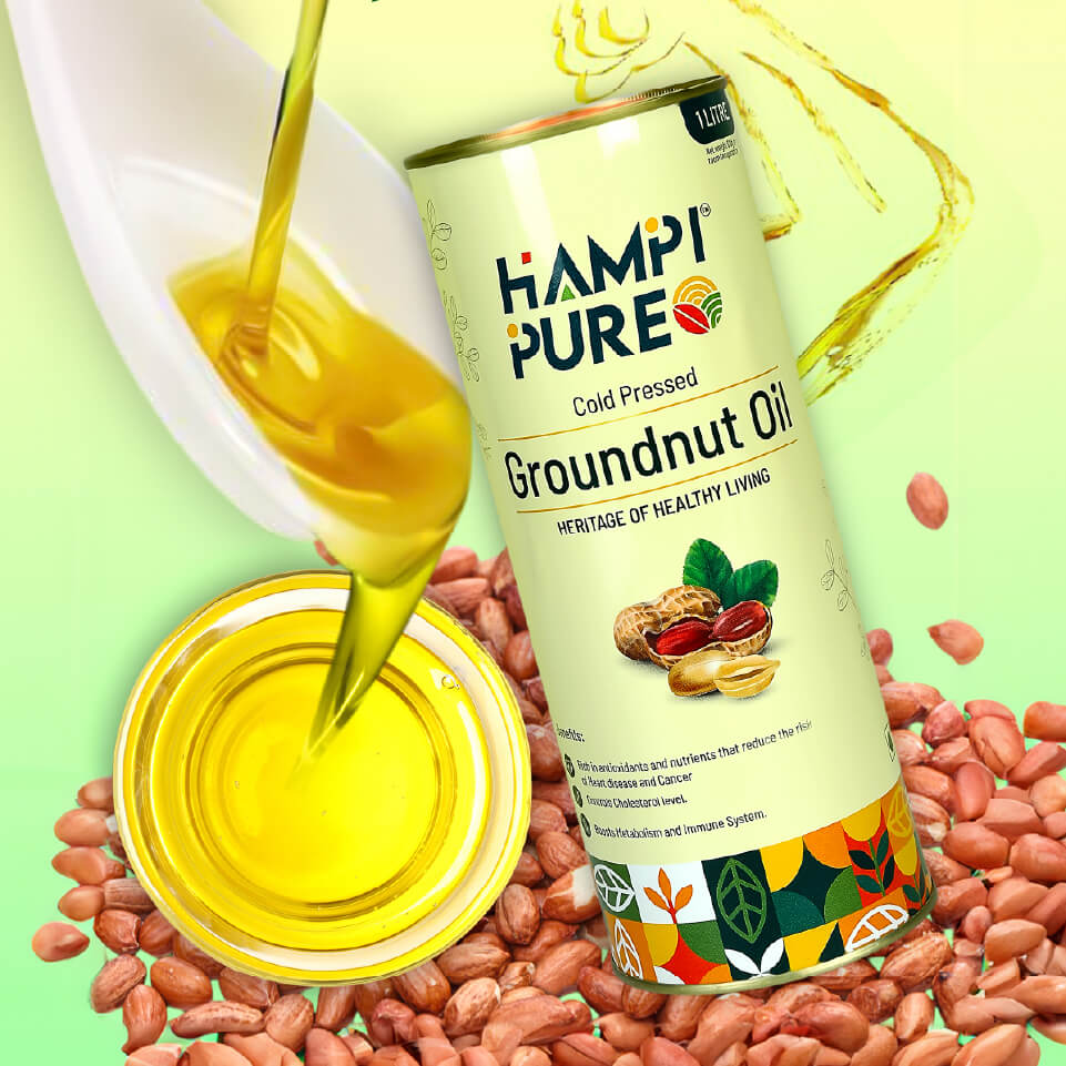 Groundnut Oil 1Ltr Tin