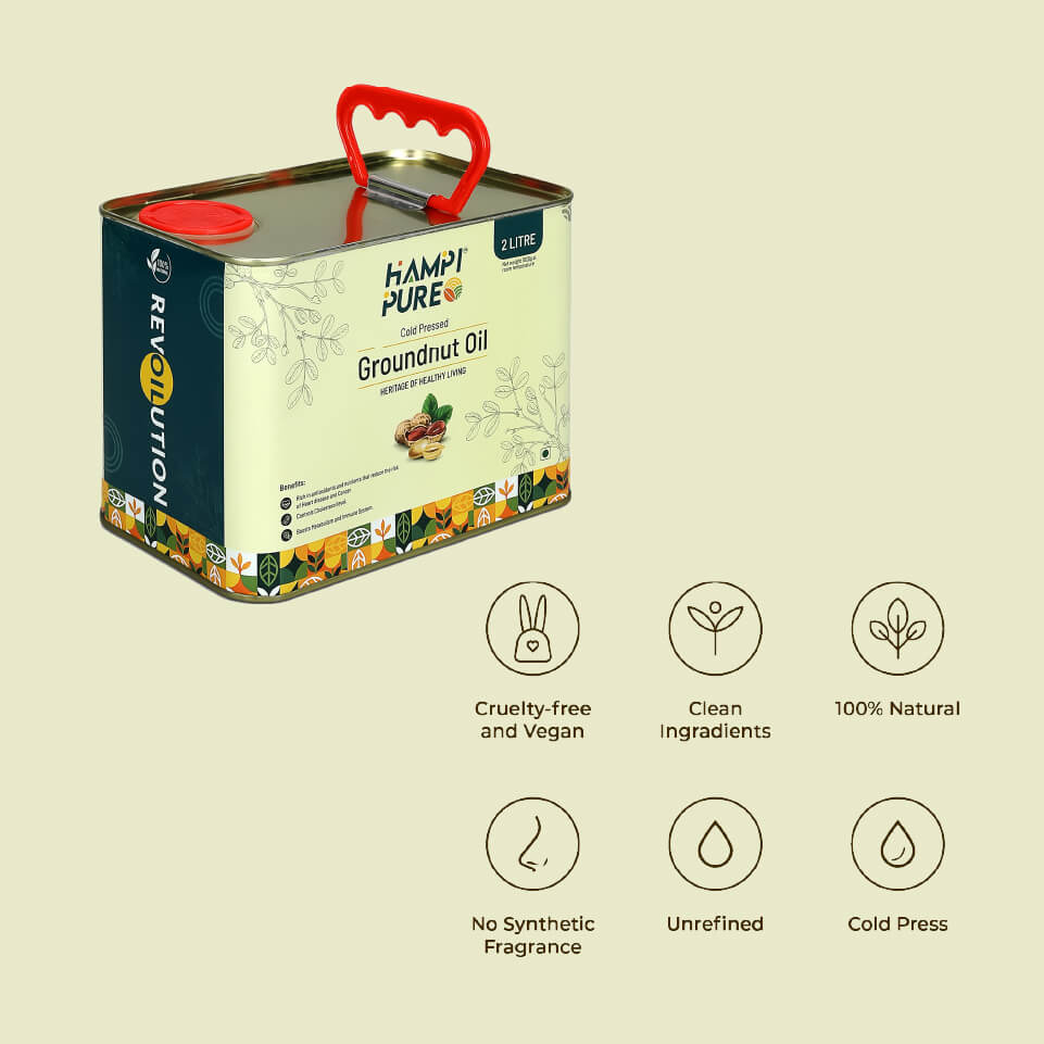 Groundnut Oil 2Ltr Tin