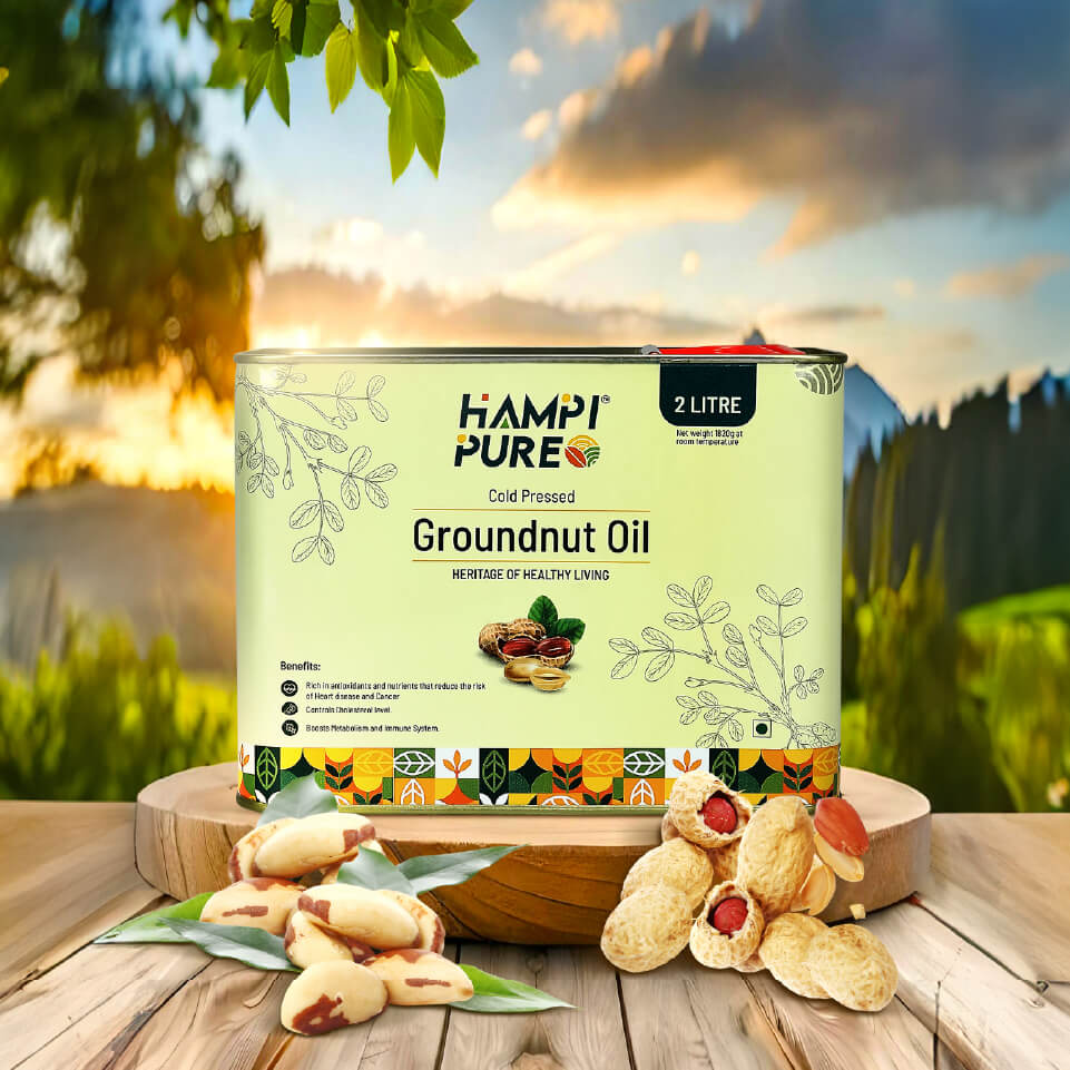 Groundnut Oil 2Ltr Tin