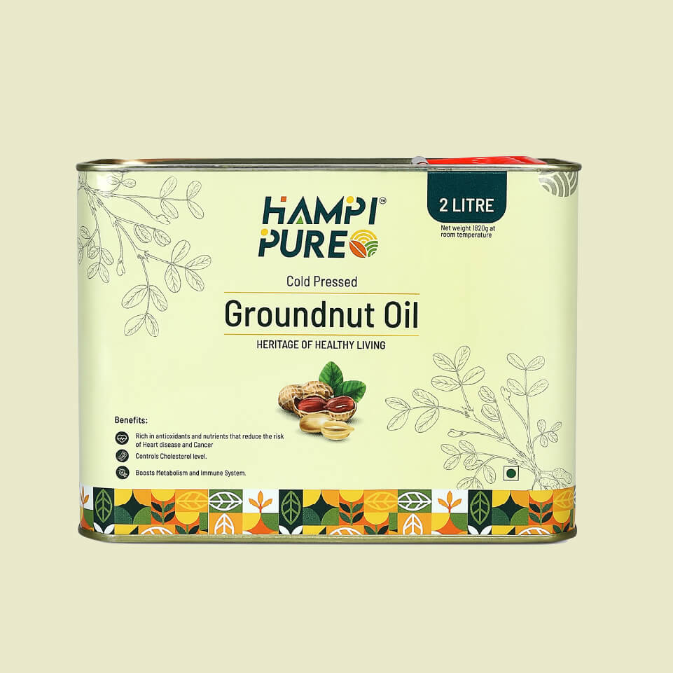 Groundnut Oil 2Ltr Tin