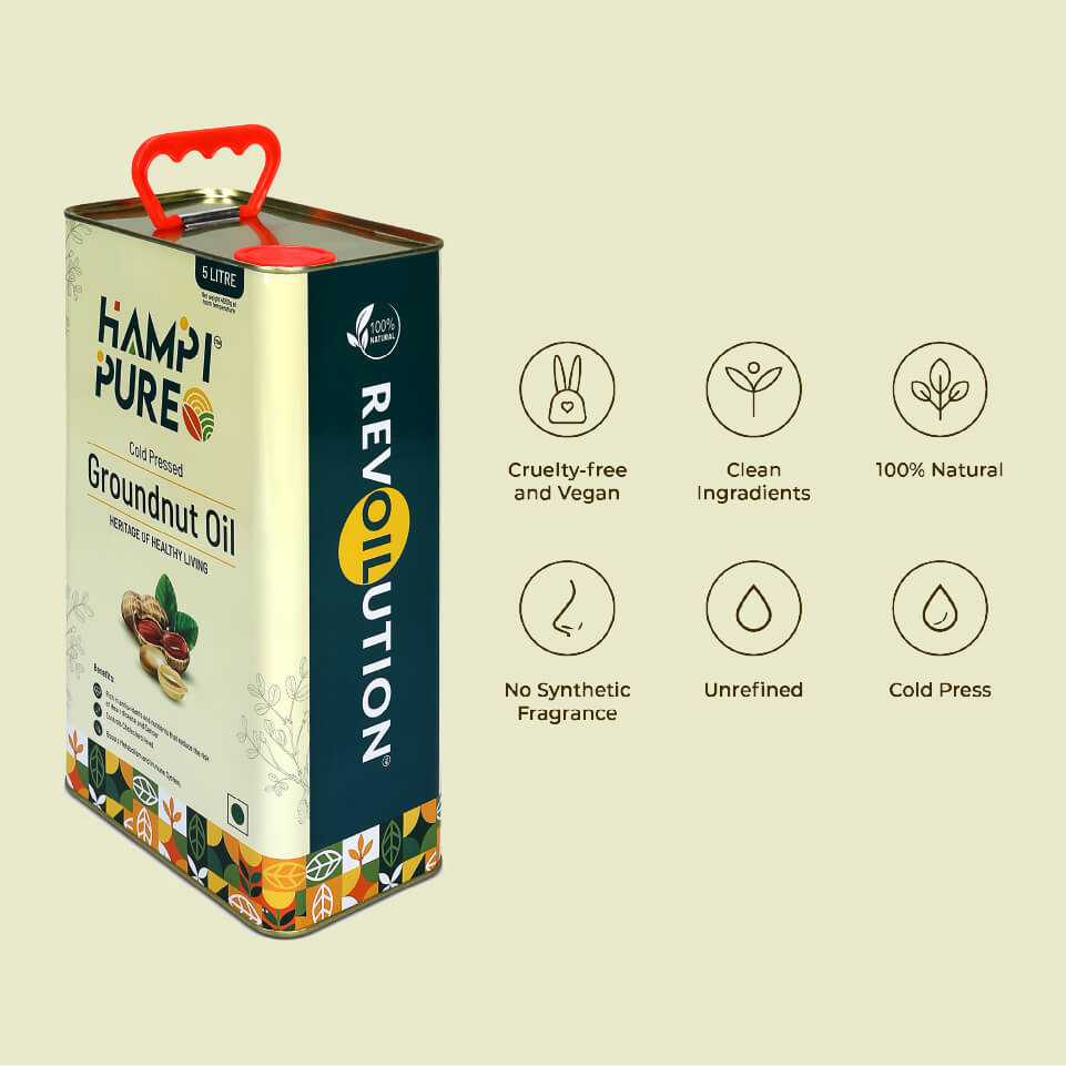 Groundnut Oil 5ltr tin