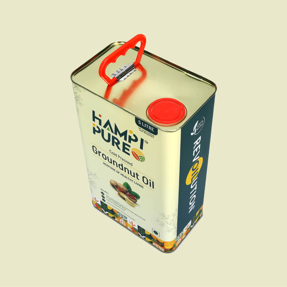 Groundnut Oil 5ltr tin